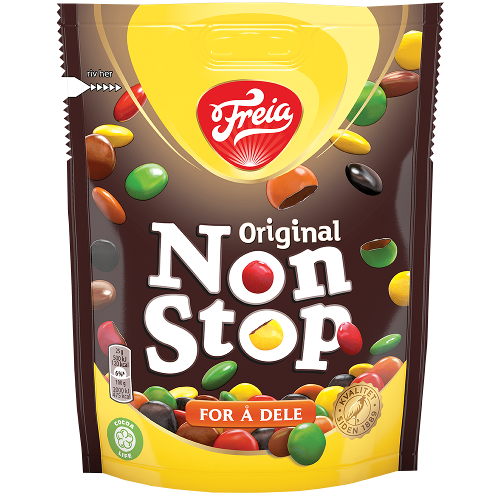 Freia Non Stop Chocolate Original